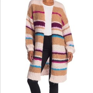Rocky Barnes x 360 Cashmere sweater cardigan